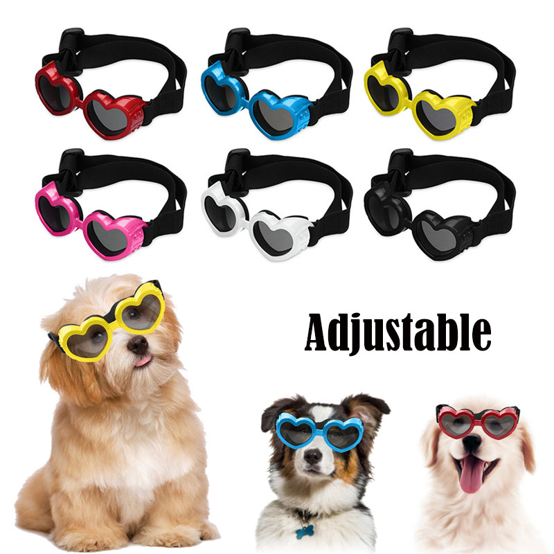 Sunglass Retainer Cord - 1 PC Heart-shaped Small Dog Sunglasses