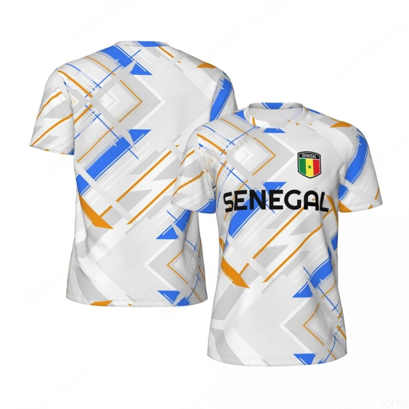 Fashion Senegal Flag Graphic F - Tee Graphic Print ulasan dan harga