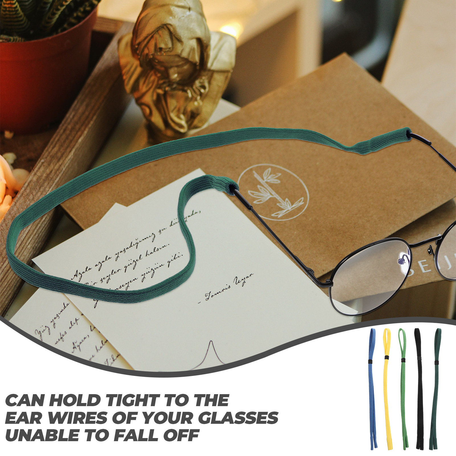 5Pcs Eyeglasses Strap Non Slip - Sunglass Retainer Cord ulasan dan harga