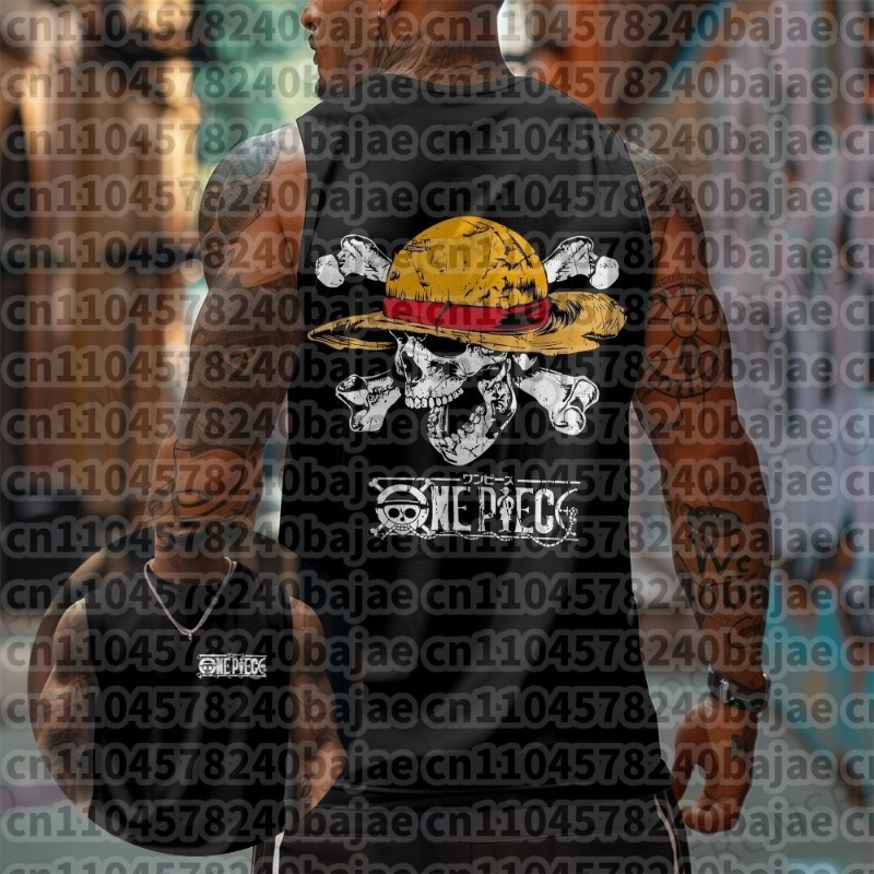 2026 One Piece Fitness Sleevel - Tank Top Muscle ulasan dan harga