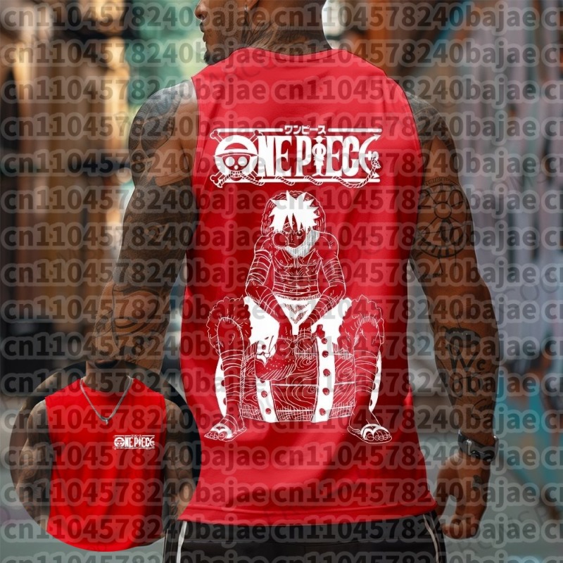 2026 One Piece Fitness Sleevel - Tank Top Muscle ulasan dan harga