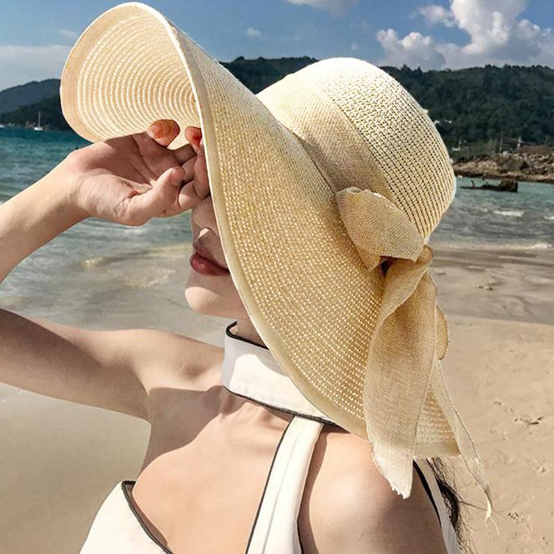 ** New Sale Women Hat Foldable - Bucket Hat Straw ulasan dan harga