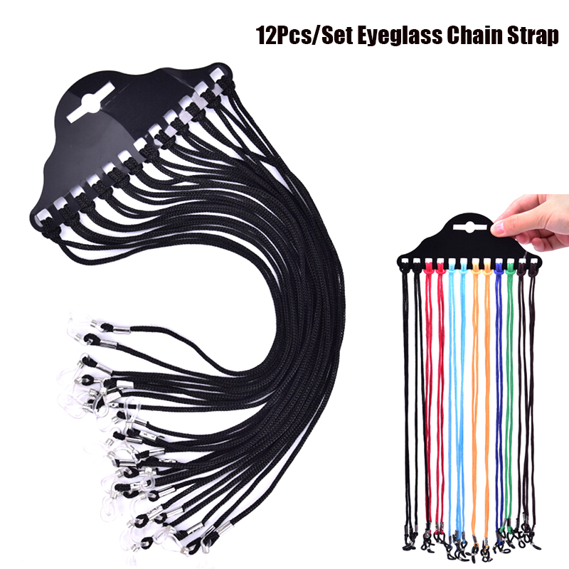 12/24/36PCS Multicolor Sunglas - Sunglass Retainer Cord ulasan dan harga