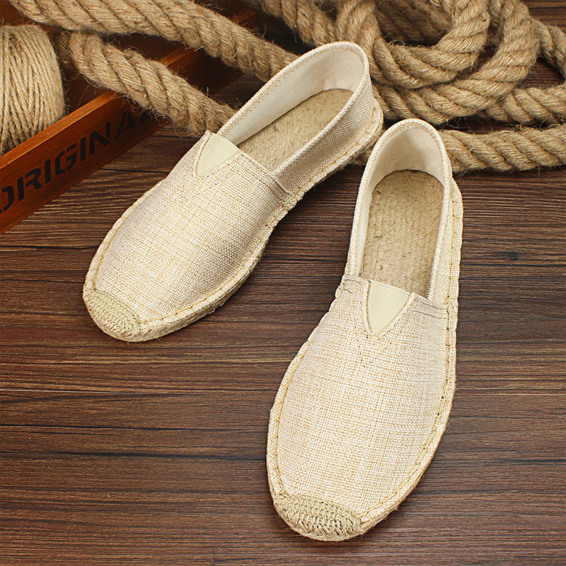2025 Summer Autumn Men Canvas  - Espadrille Slip On ulasan dan harga