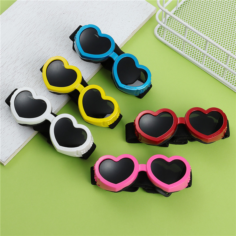 1 PC Heart-shaped Small Dog Su - Sunglass Retainer Cord ulasan dan harga