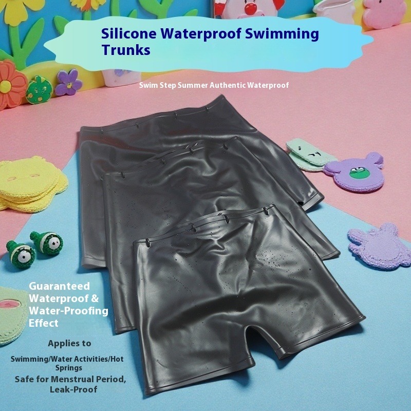 Silicone Swim Trunks Women Men - Swim Trunk Quick Dry ulasan dan harga