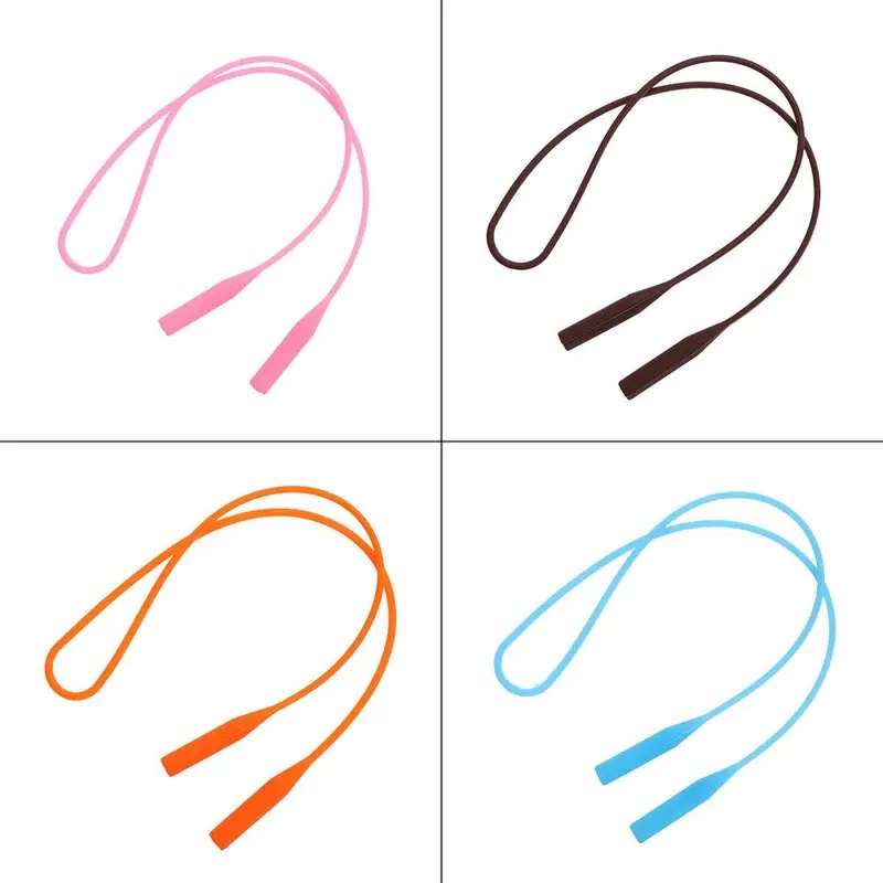 1pc Silicone Eyeglasses Straps - Sunglass Retainer Cord ulasan dan harga