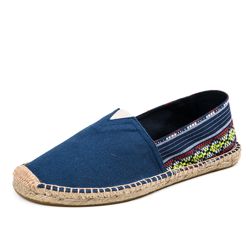 New Summer Linen Breathable Ca - Espadrille Slip On ulasan dan harga