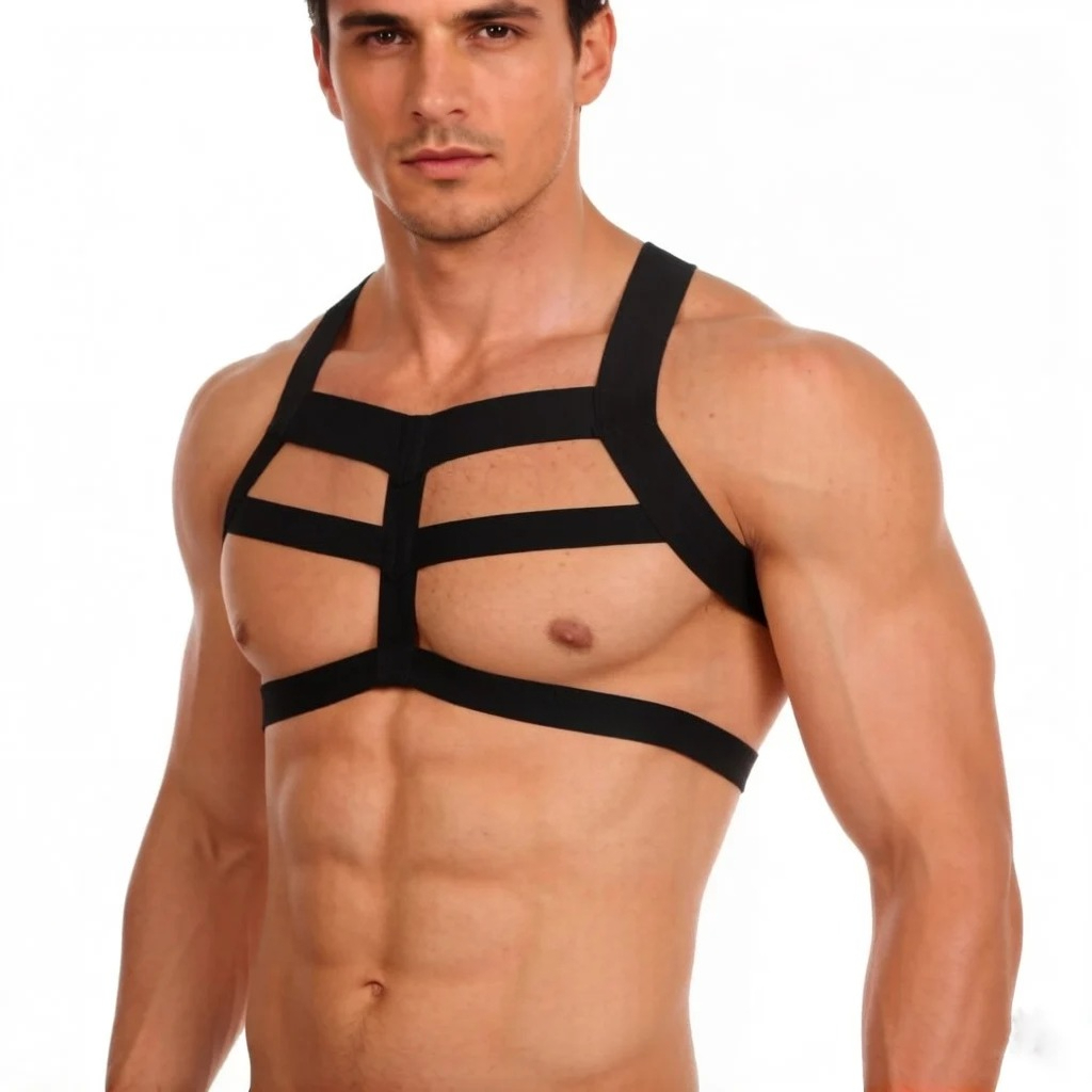 Men's Harness Adjustable Shoul - Tank Top Muscle ulasan dan harga